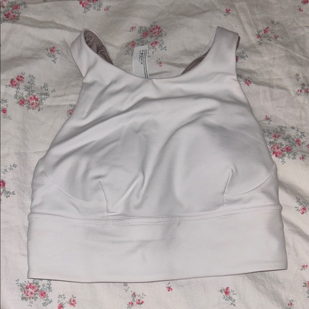White LULULEMON Tank Top